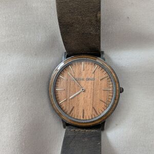 Original Grain Men's Brown and Black Watch